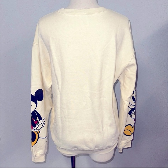 Juniors Disney Mickey and Minnie sweatshirt sz M (7-9) NWT - Picture 8 of 9